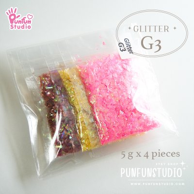 Glitter G3 / 4 colors