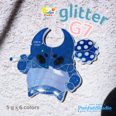 Glitter G7 / 5g X 6 Colors