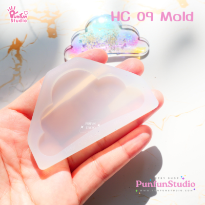 HC 09 Hair Clip Mold / Hair Clip Mold / UV Resin Mold / Silicone Mold