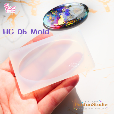 HC 06 Hair Clip Mold / Hair Clip Mold / UV Resin Mold / Silicone Mold