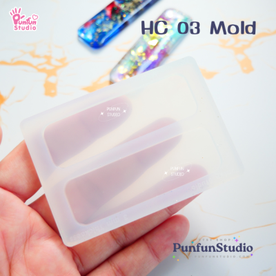 HC 03 Hair Clip Mold / Hair Clip Mold / UV Resin Mold / Silicone Mold