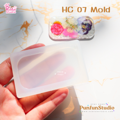 HC 07 Hair Clip Mold / Hair Clip Mold / UV Resin Mold / Silicone Mold