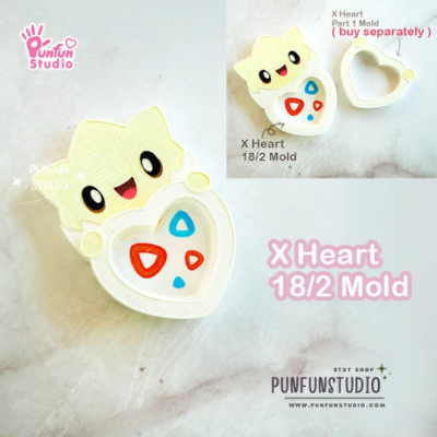 togepi pokemon Heart shaker mold