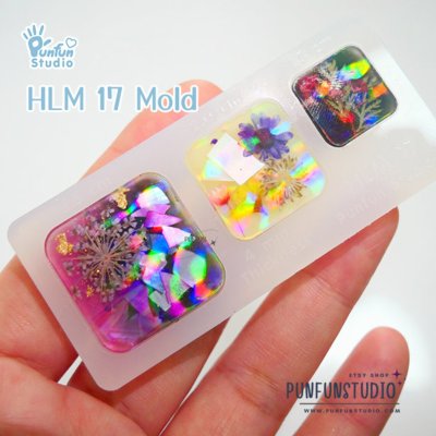  Square  Holographic Mold 
