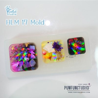  Square  Holographic Mold 