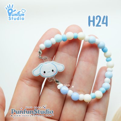 H 24 2-Sided Hole Hanger Mold / 8 in 1 / UV Resin Mold / Silicone Mold