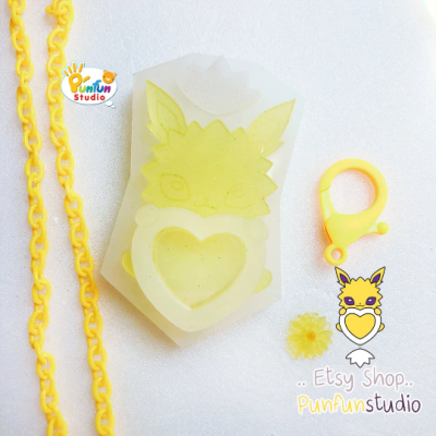 Jolte x Heart Shaker Mold / Pokemold / Silicone Mold