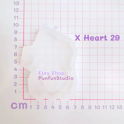 X Heart 29 S Jupiter Mold / Inner Senshi / Painting Anime Mold / Shaker Mold / Silicone Mold