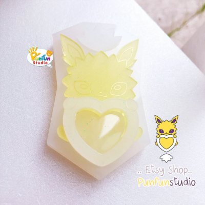 Jolte x Heart Shaker Mold / Pokemold / Silicone Mold