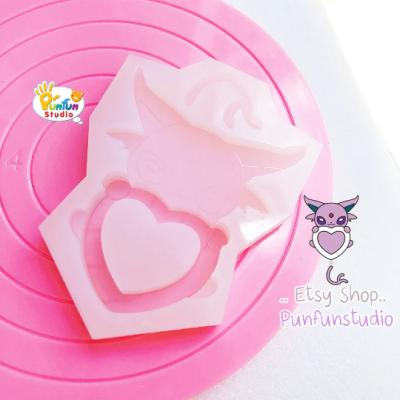 Espe x Heart Shaker Mold / Pokemold / Silicone Mold