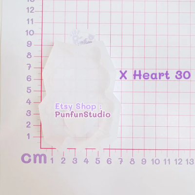 X Heart 30 S Venus Mold / Inner Senshi / Painting Anime Mold / Shaker Mold / Silicone Mold