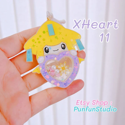 X Heart 11 Jira / Pokemold / Silicone Mold / Shaker Mold