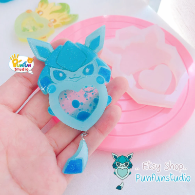 Glace x Heart Shaker Mold / Pokemold / Silicone Mold