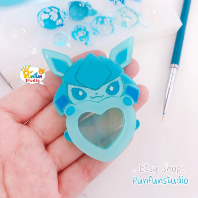 Glace x Heart Shaker Mold / Pokemold / Silicone Mold