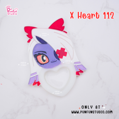  Vaggie Heart Shaker Mold 