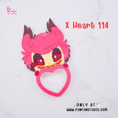 Hazbin hotel  Alastor  Heart Shaker Mold  