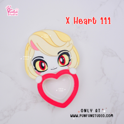 hazbin hotel charlie  Heart Shaker Mold Heart Shaker Mold 