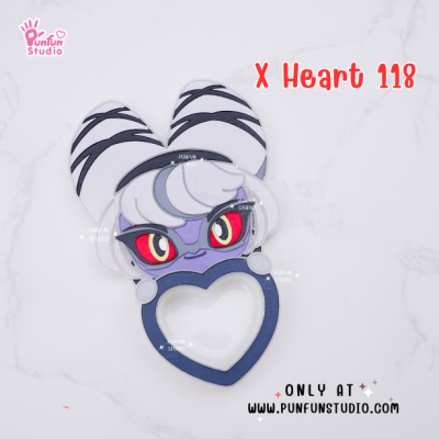 Hazbin hote Carmilla Heart Shaker Mold  