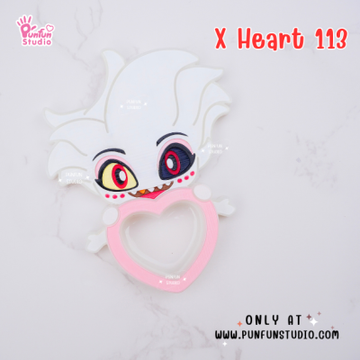 Hazbin hotel  Angel dust Heart Shaker Mold 