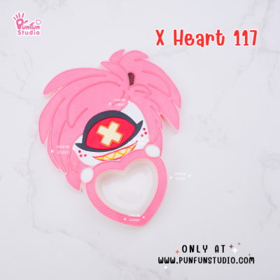X Heart 111-118 Demon Hotel Mold Set / Hazbin / Free X Heart 119, X Heart Part 1, X Heart Part 11, CSM X Heart / Silicone Mold