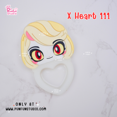 hazbin hotel charlie  Heart Shaker Mold 