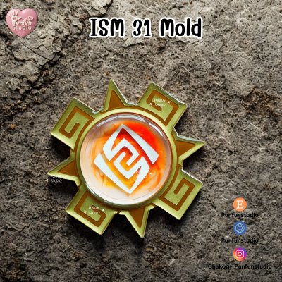 ISM 30, 31 Fontaine, Natlan Vision Mold / Genshin Vision Frame / Silicone Mold
