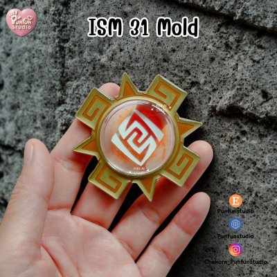 ISM 30, 31 Fontaine, Natlan Vision Mold / Genshin Vision Frame / Silicone Mold