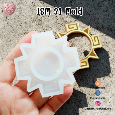 ISM 30, 31 Fontaine, Natlan Vision Mold / Genshin Vision Frame / Silicone Mold