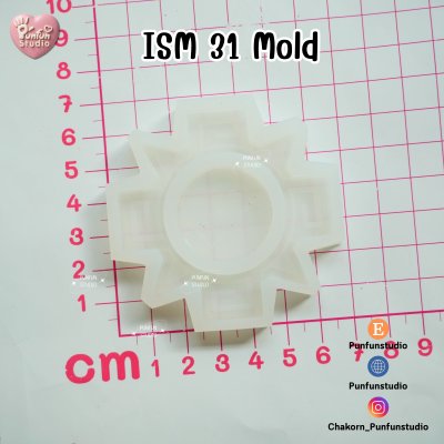 ISM 30, 31 Fontaine, Natlan Vision Mold / Genshin Vision Frame / Silicone Mold