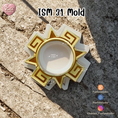 ISM 30, 31 Fontaine, Natlan Vision Mold / Genshin Vision Frame / Silicone Mold