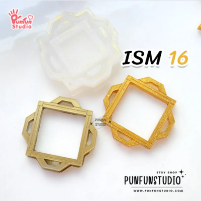 ISM 12, 13, 14, 15, 16 Mold / Genshin Vision Frame / Silicone Mold