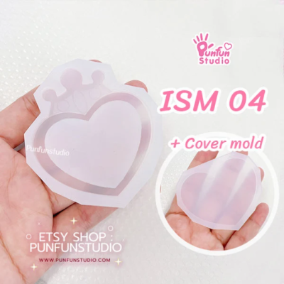 ISM 04 Mold / Iconic Shaker Mold / Sailor / Shaker Mold + Cover Mold / 2 pieces per set