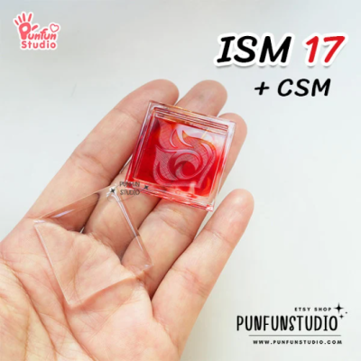 ISM 17-23 Mold Set / Genshin Elements / Iconic Shaker Mold / Silicone Mold