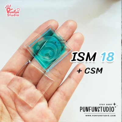 ISM 17-23 Mold Set / Genshin Elements / Iconic Shaker Mold / Silicone Mold