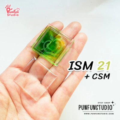 ISM 17-23 Mold Set / Genshin Elements / Iconic Shaker Mold / Silicone Mold