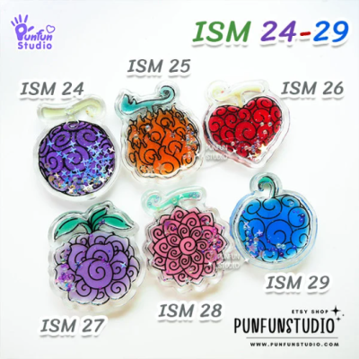 ISM 24-29 Mold Set / Devil Fruit / Pirate / Iconic Shaker Mold / Silicone Mold
