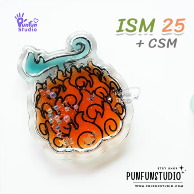 ISM 24-29 Mold Set / Devil Fruit / Pirate / Iconic Shaker Mold / Silicone Mold