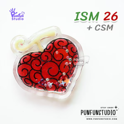 ISM 24-29 Mold Set / Devil Fruit / Pirate / Iconic Shaker Mold / Silicone Mold