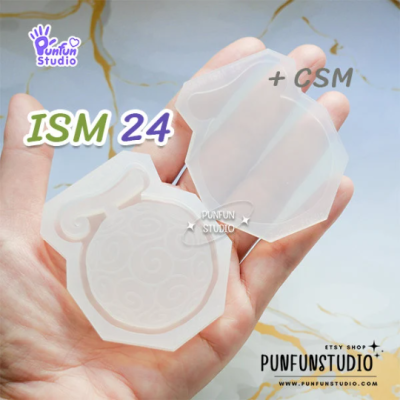 ISM 24-29 Mold Set / Devil Fruit / Pirate / Iconic Shaker Mold / Silicone Mold