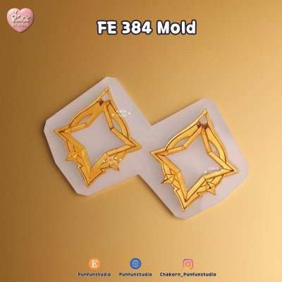 ISM 33, FE 384 Stellar Linchpin Mold / Genshin Vision Frame / Silicone Mold