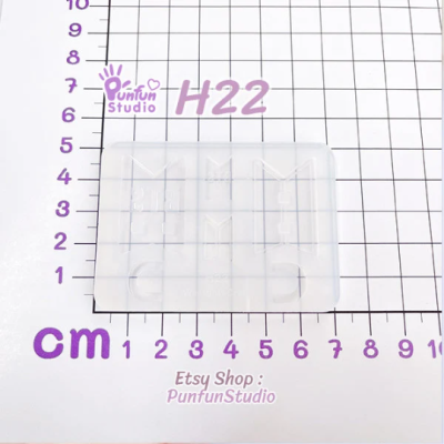 H 22 Hanger Mold / K-POP / BTS Logo / Silicone Mold / UV resin mold