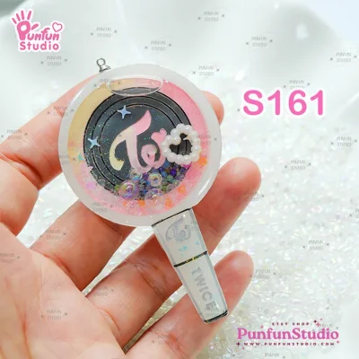 S161 Twice Lightstick Shaker Mold / K-POP / Shaker Mold / Silicone Mold
