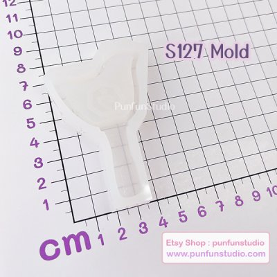 S127 GOT7 Lightstick Shaker Mold, CSM S127 / K-POP / Shaker Mold / Silicone Mold