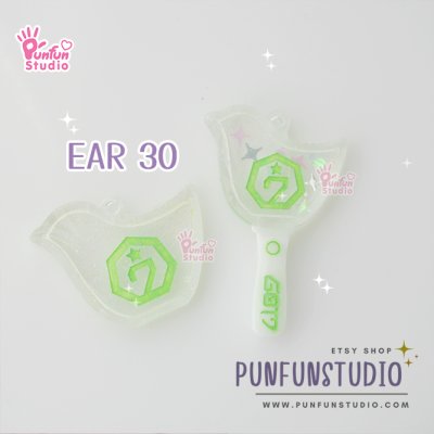 Ear 30 GOT7 Lightstick Mold / K-POP / Earring Mold / UV Resin Mold / Silicone Mold