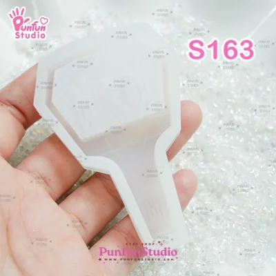 S163 Monsta X Lightstick Shaker Mold / K-POP / Shaker Mold / Silicone Mold