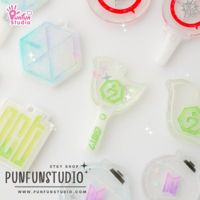 Ear 30 GOT7 Lightstick Mold / K-POP / Earring Mold / UV Resin Mold / Silicone Mold