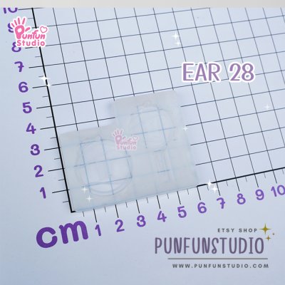 Ear 28 BTS Army Bomb Lightstick Mold / K-POP / Earring Mold / UV Resin Mold / Silicone Mold