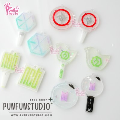 Ear 30 GOT7 Lightstick Mold / K-POP / Earring Mold / UV Resin Mold / Silicone Mold