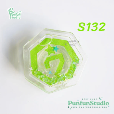 S132 GOT7 logo Shaker Mold / K-POP / Shaker Mold / Silicone Mold