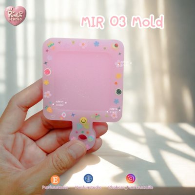 Mirror molds MIR 01-03 / Silicone Mold / Epoxy Resin Mold